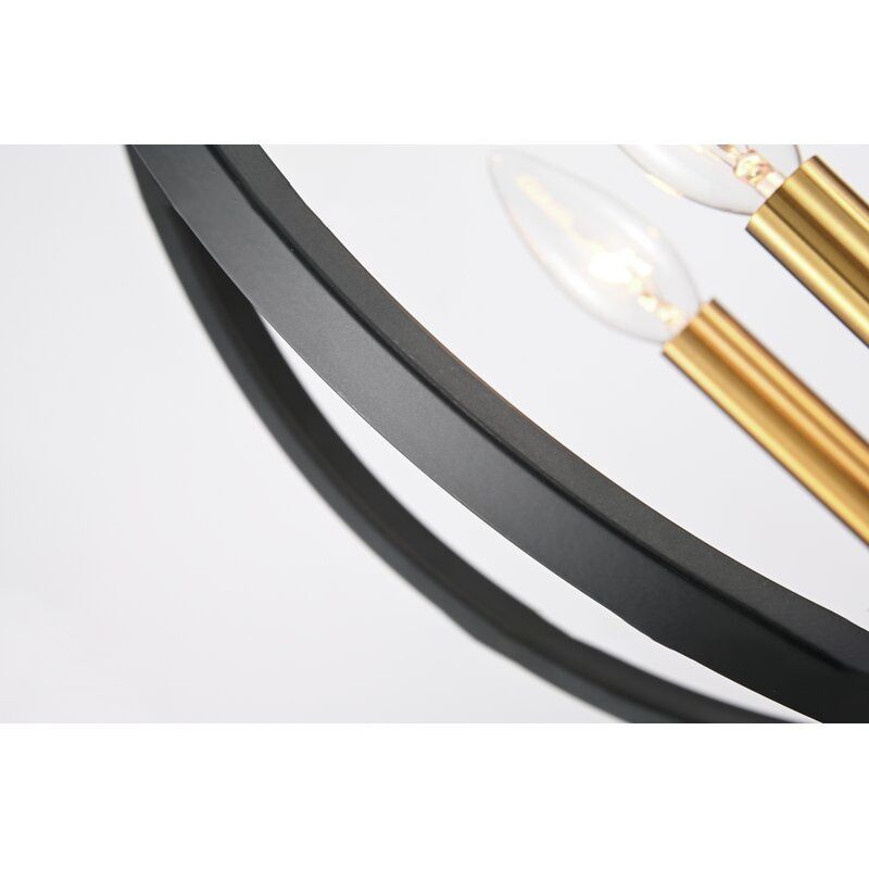 Luz de lámpara de araña de la jaula Iluminación colgante metálica industrial para restaurante