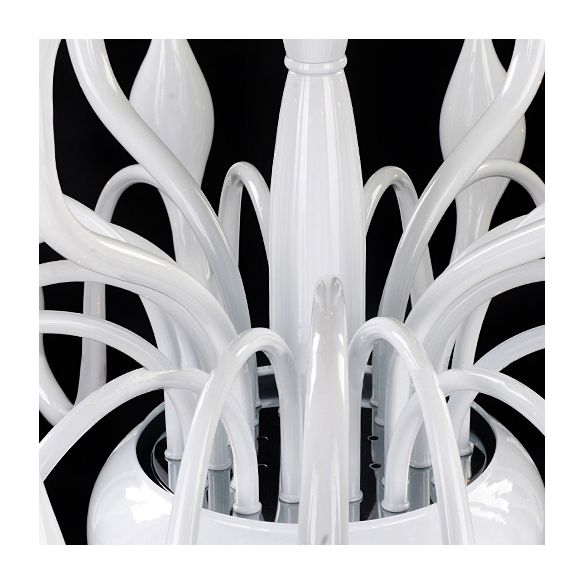 12/18 LUCI LAMONO SUGGERIMENTO SUGGERIMENTO CONSIGLIO CON SPENSIONE SOSPENSIONE BIANCA ACRILICA SWAN