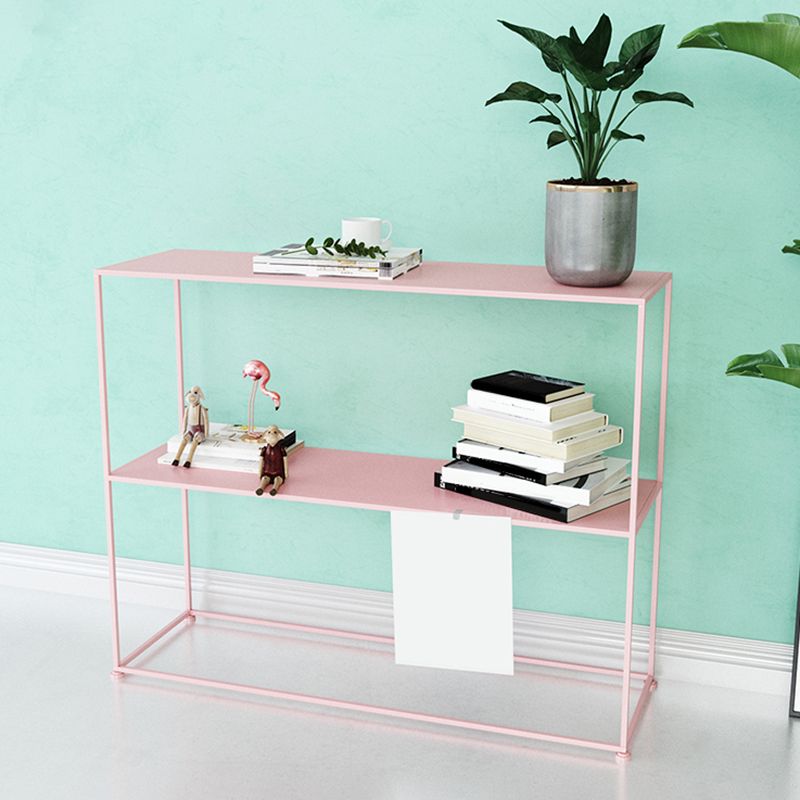 Scandinavian Open Back Standard Bookshelf Metal Bookcase for Study Room