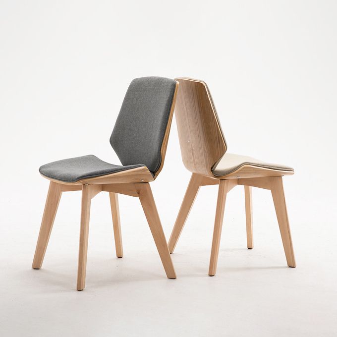 Holzküche Esszimmerstuhl zeitgenössische Stil solide Nebenstühle