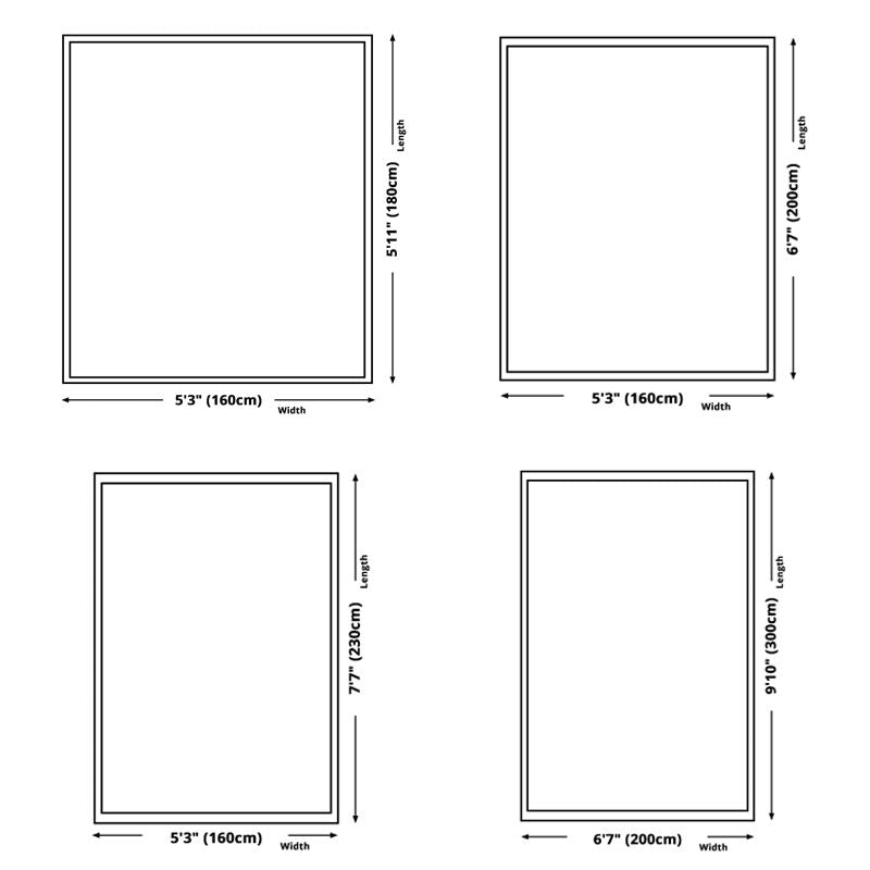 Yellow Modern Area Carpet Geometric Pattern Polyester Area Rug Stain Resistant Rug for Home Decor