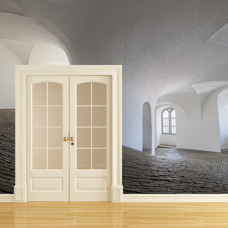 Space Extension Mural Stain Resistant for Dining Room Wall Decor, Made to Measure