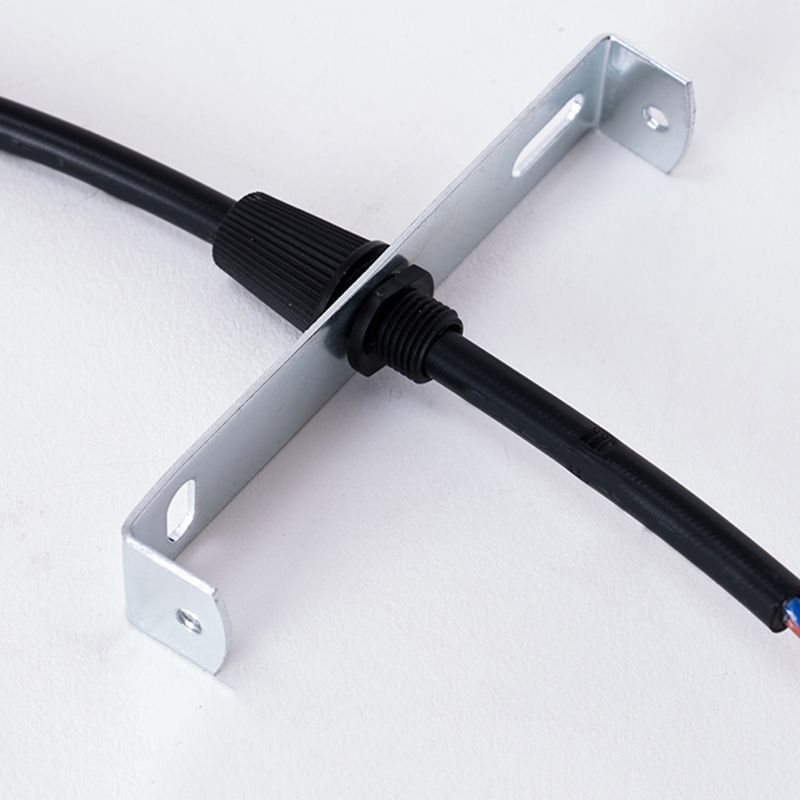 Lampada a pendente del corridoio Lampada del soffitto a LED Nordico con tonalità metallica cilindrica