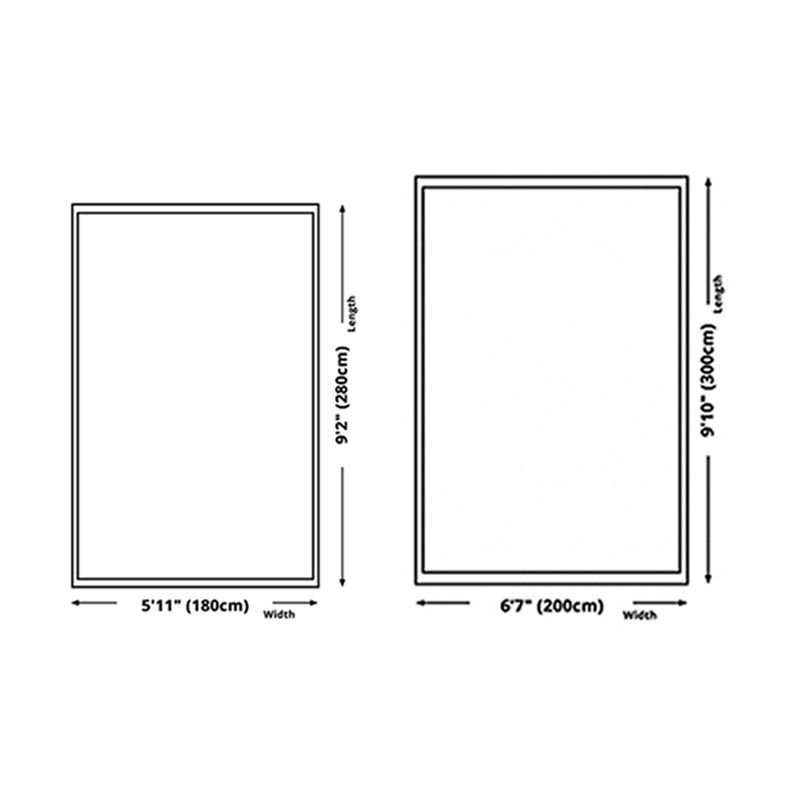 Contemporary Flowing Swirls Print Carpet Polyester Rug Stain Resistant Area Rug for Home Decoration