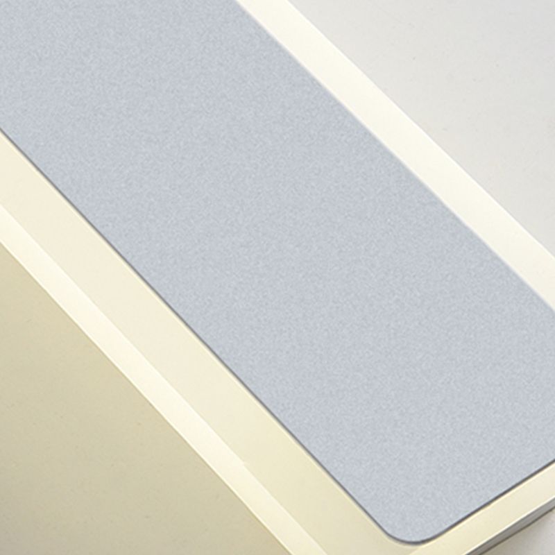 Linearer Schatten Metall Wandleuchten moderner Stil 1 Lichtwandmontage Licht