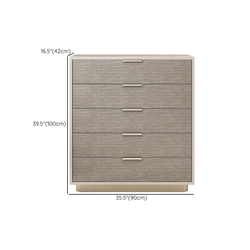 16.38-inch Width Storage Chest Modern Wooden Storage Chest Dresser