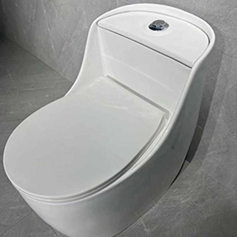 One Piece Toilet Modern Urine Toilet Floor Mounted Porcelain Toilet Bowl