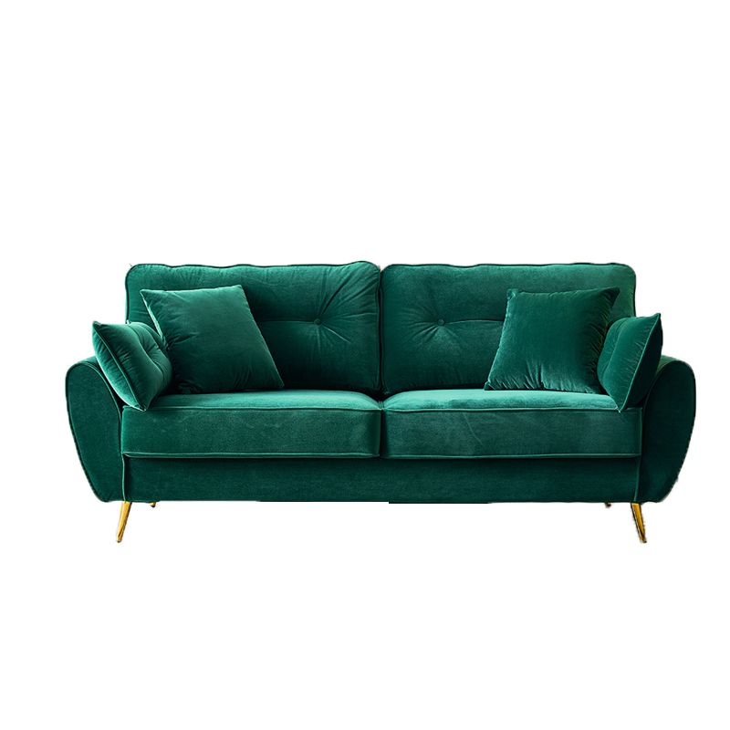 Contemporary Standard Flared Arm Sofa Convertible Sofa, 63.38" W x 35.82" D x 34.64" H