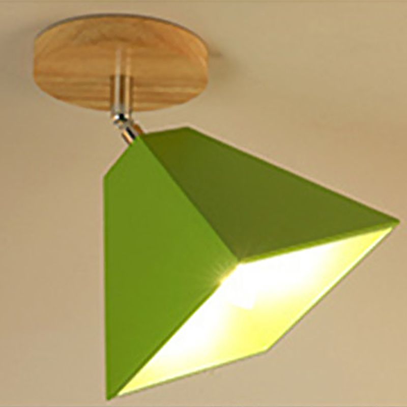 Geometric Flush Mount Massimale Light con Iron Art per Corridor Balcone