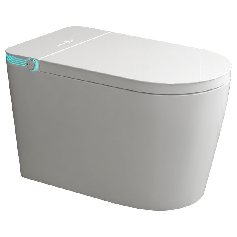 Siphon Jet Toilet Bowl Contemporary Floor Mounted Toilet for Bathroom