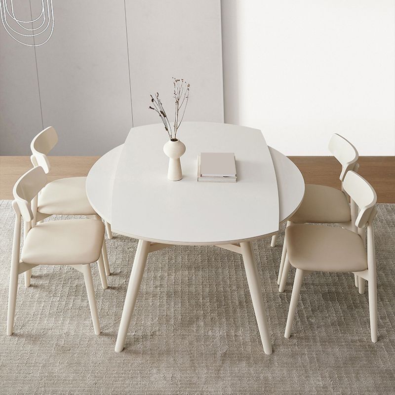 Sintered Stone Dining Table Modern Rectangle Dining Table for Kitchen
