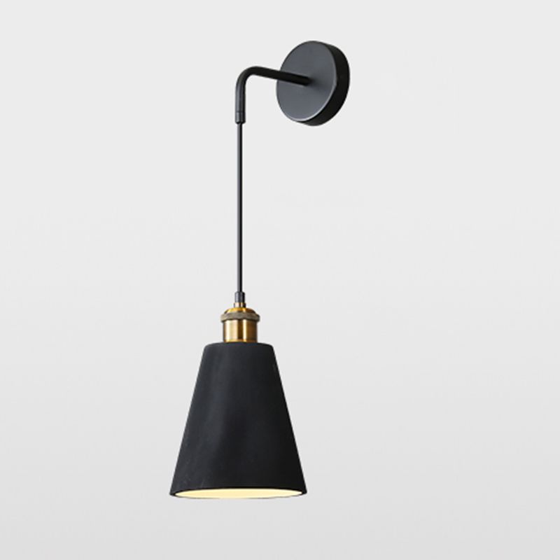 Nordic Style Colorful Wall Light Geometry Shape Adjustable Wall Lamp for Bedroom