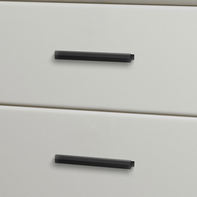 Modern Bedside Cabinet Solid Wood Night Table with 2 Drawers