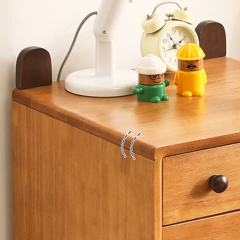 Contemporary Lighting Not Included No Theme Kids Bedside Table with Drawers