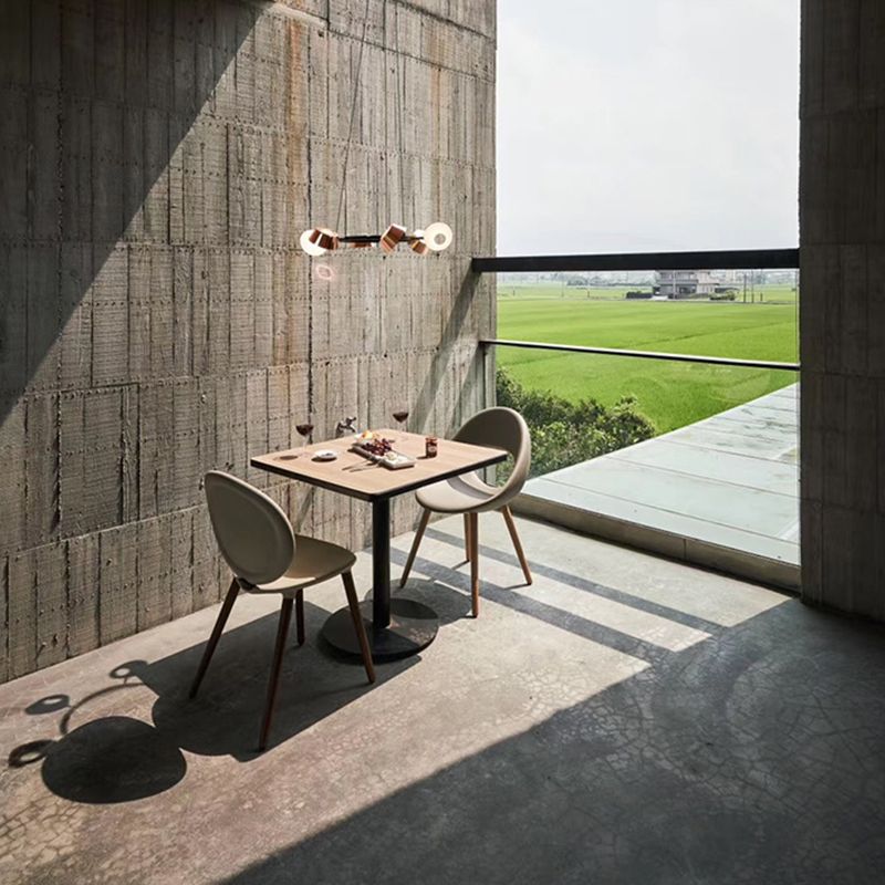 Postmodern Style Chandelier Light Fixture Metal Rose Gold Pendant Light for Living Room