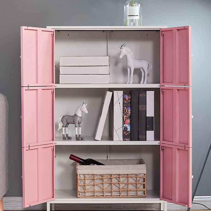 Modern Storage Cabinet Hinged Wardrobe Armoire - 25.6"L x 14.2"W x 41.3"H