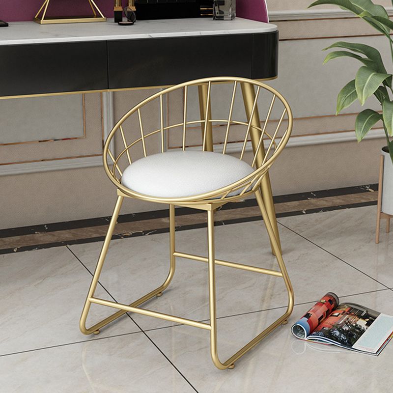 Silla auxiliar tapizada escandinava, sillas de comedor con respaldo de listones y acabado mate (juego de 2)