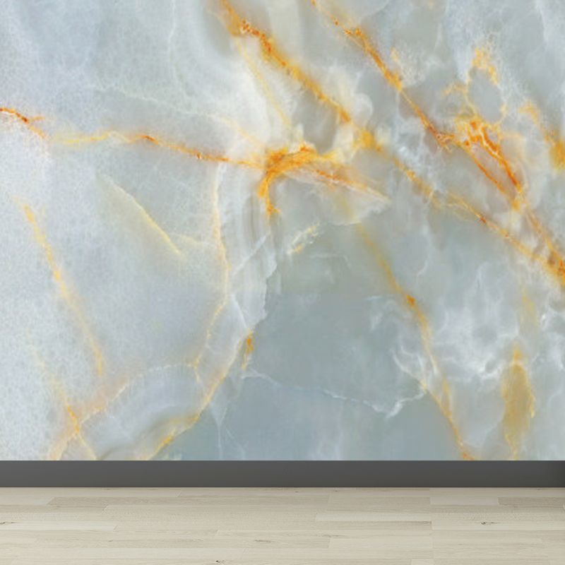 Light Color Marble Look Mural Wallpaper Texture Contemporary Stain Resistant Wall Art