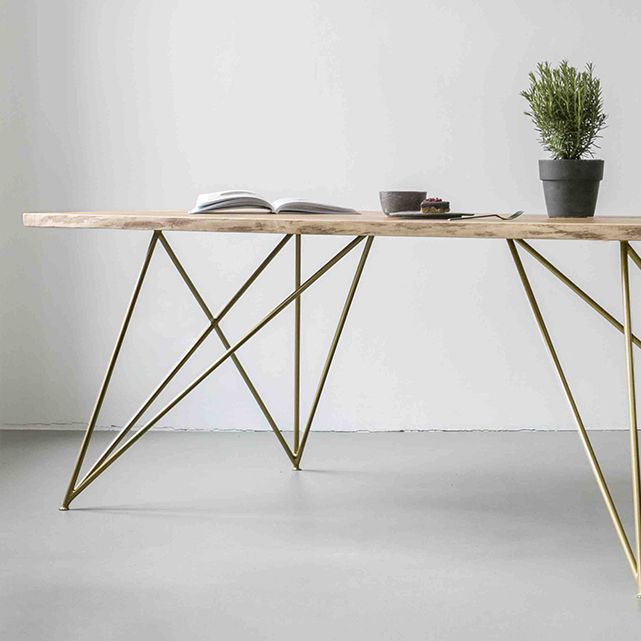 Traditional Luxury Rectangle Furniture Pine Solid Wood Dining Side Table