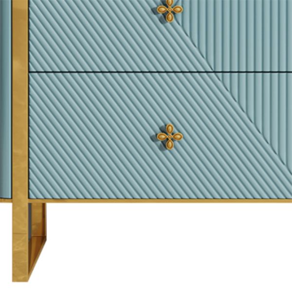 13.65-inch W Contemporary Storage Chest Dresser Stone Dresser