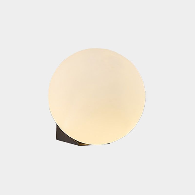 Spherical Wall Light Fixture Minimalist Style Glass Wall Mounted Light for Bedroom