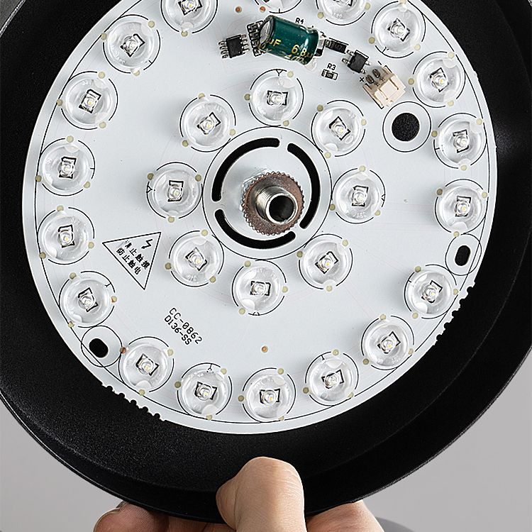 Luce da parete geometrica a 4 luci geometriche a 4 luci per soggiorno per soggiorno