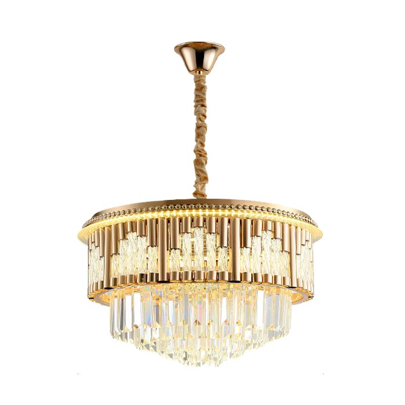 LED PROSIBLE PROSITIF LEMPRIGNEMENT PRENDANT PRENDANT DE CRISTAL MODERNE EN GOL