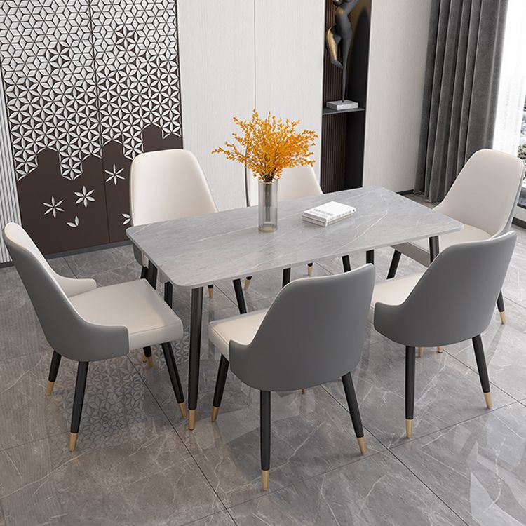 1/4/5/7 Pieces Dining Set Sintered Stone Modern Dining Furniture Set /Separate Items
