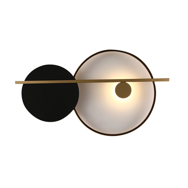 LED Bath Vanity Lighting Modern White/Black Wall Light for Bathroom