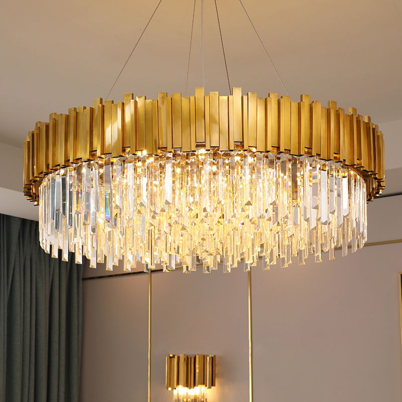 Modern Simple Light Luxury Style Led Hangende kroonluchter Licht voor slaapkamer in de woonkamer