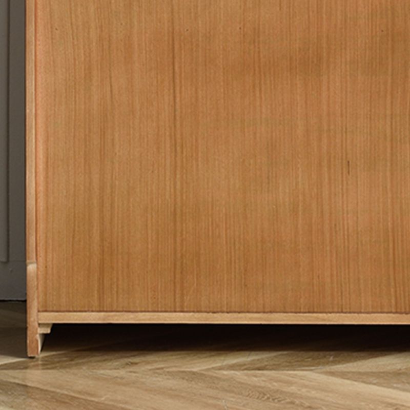 Brown Solid Wood Accent Chest with Drawers 16.92" Wide Contemporary Chest