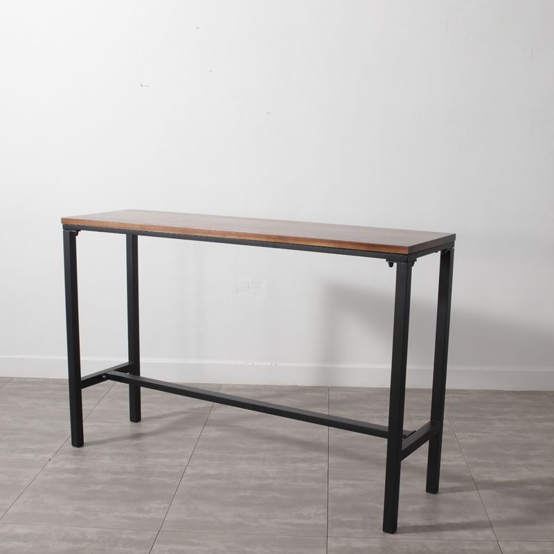 Traditional Luxury Bar Table Set 1/2/3 Pieces Counter Set with Black Base