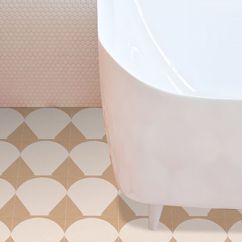 Square Interior Vinyl Tile Peel and Stick Waterproof Vinyl Tile