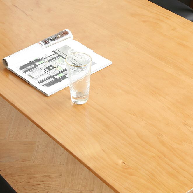 Traditional Rectangle Wood Table Set 1/2/5 Pieces Dining Set for Home