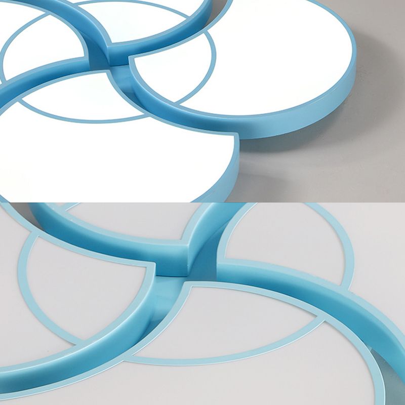 Blossom Mädchen Schlafzimmer Deckenlampe Acryl 4 Köpfe Schöne LED Deckenhalterung Licht