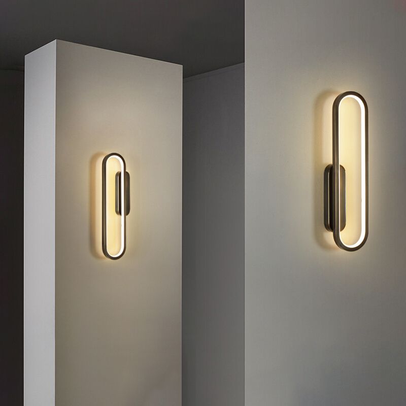 Contemporary LED Wall Light Fixture Simple Household Wall Light Sconce for Bedroom