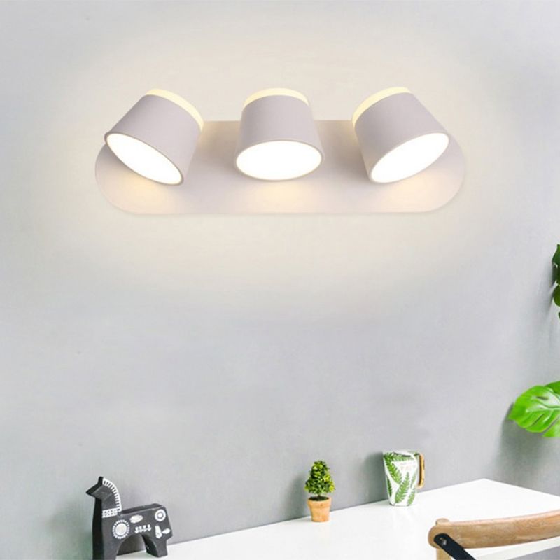 Multi Light Wall Sconce Modern Style Metal Wall Lighting for Bedside