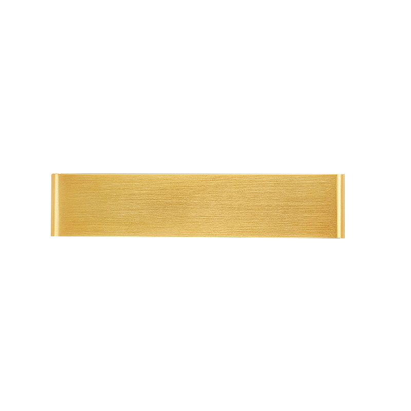 Contemporary Style Rectangular Wall Lamps Metal 2 Lights Wall Lighting