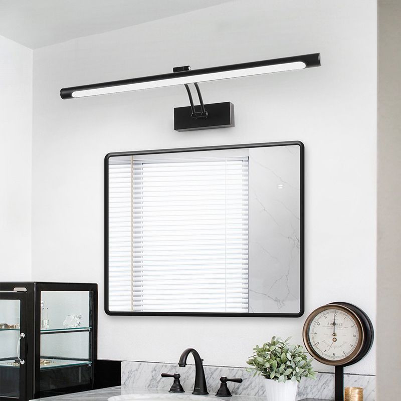 Adjustable Light Modern Bathroom Vanity Light with Swivel Lamp Head LED Metal Vanity Lights