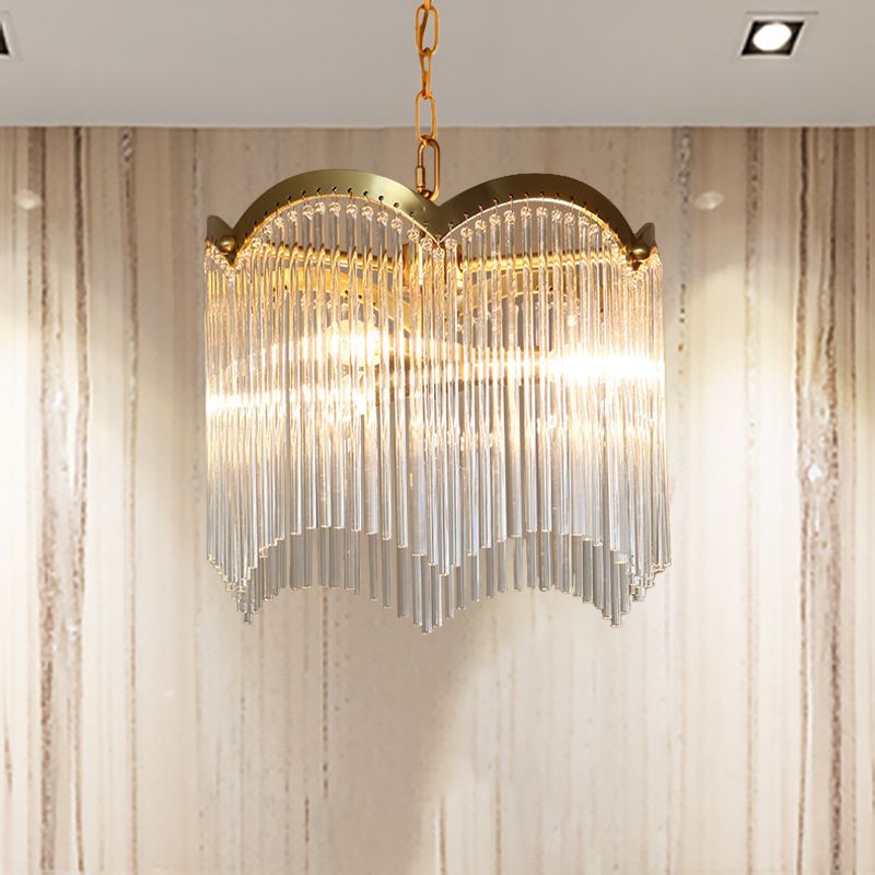 3/6 koppen keuken hangende kroonluchter moderne gouden plafondlamp met cirkelvormige kristallen staaf schaduw