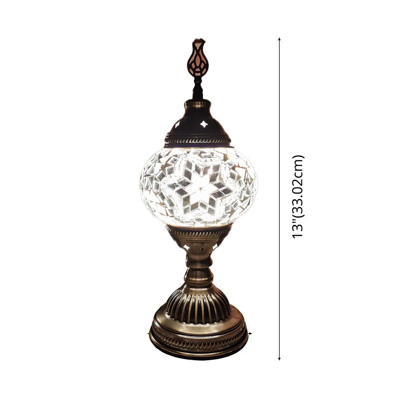 Mosaïque Verre Sphérique Sphérique LAMPE TURC STYLE TURKISH 1 LIGHT LET