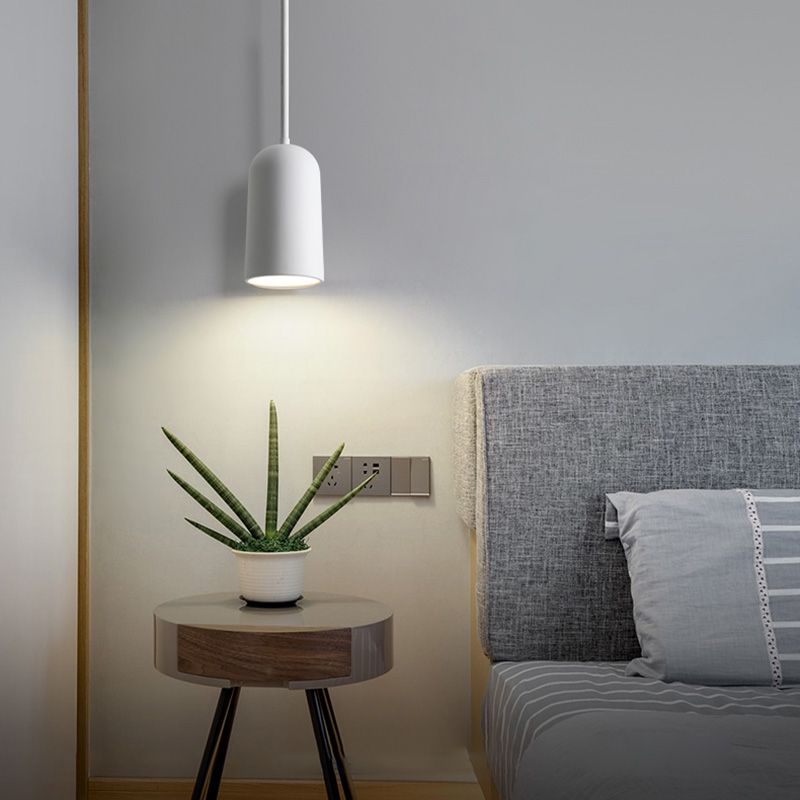 Lámpara colgante de techo Macron Luz de techo de metal simple para dormitorio de comedor