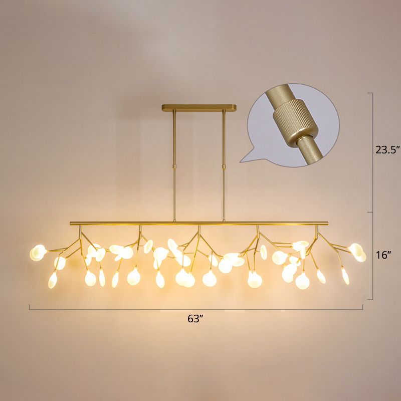 Plafonnage à brindée en acrylique