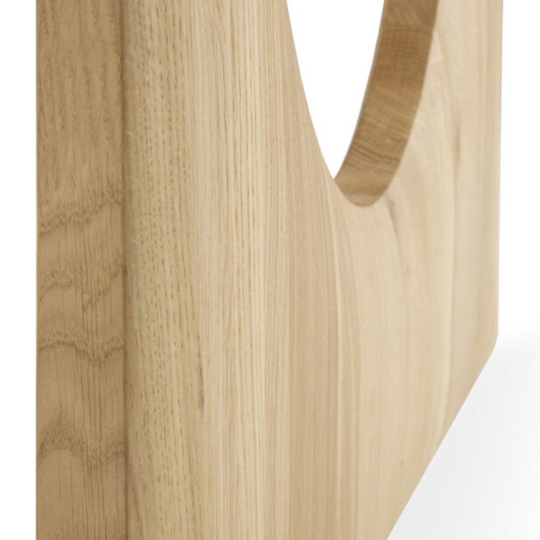 Mesa de comedor industrial de madera maciza, mesa rectangular en la naturaleza con pedestal doble