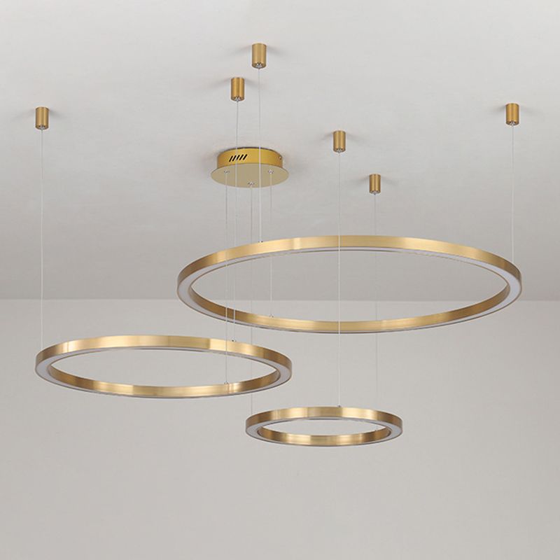 Orbiculaire metalen hanger verlichtingsarmaturen Minimale slaapkamerhangerverlichtingsarmaturen