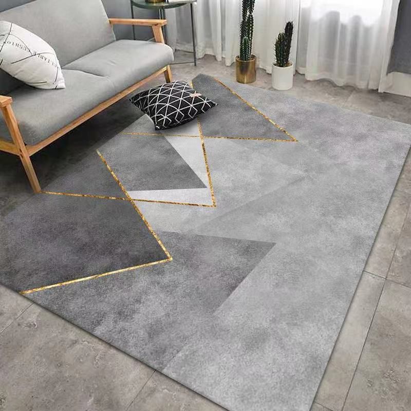 Hedendaags patchwork Tapijt Luxe polyester Area Rug vlekbestendig gebied Tapijt voor woonkamer
