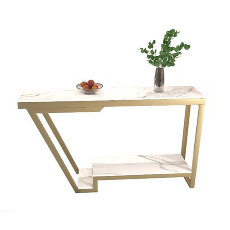 Sintered Stone Top Bar Table Industrial Rectangle Bistro Bar Height Cocktail Table