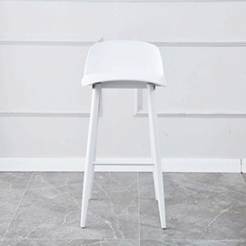 Scandinavian Style Bar-stool with Square Seat Counter Stool for Restaurant Bar