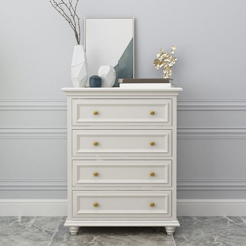 Ornate Traditional Double Dresser Birch Storage Chest with Drawers for Bedroom