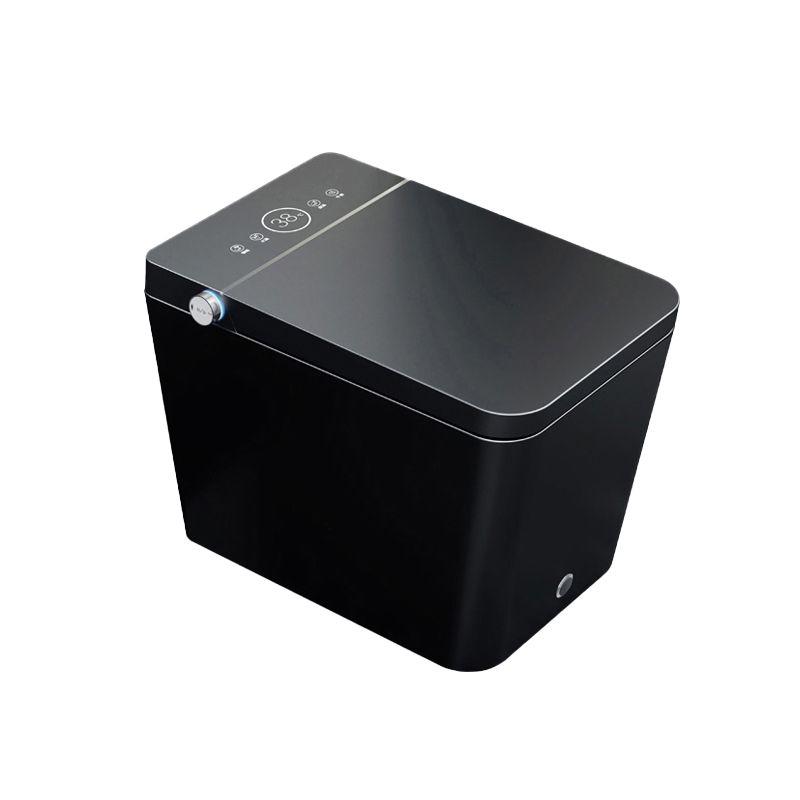 Modern Floor Mounted Flush Toilet Heated Seat Included Urine Toilet for Bathroom